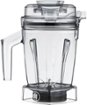 48-Oz. Dry Grains Container for Vitamix Ascent Series Blenders - Transparent/Black