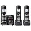 Panasonic - KX-TGD563M Link2Cell DECT 6.0 Expandable Cordless Phone System with Digital Answering System - Metallic Black