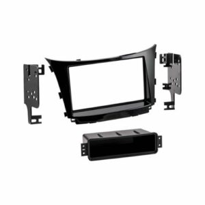 Metra - Dash Kit for Select 2013-2015 Hyundai Elantra DIN DDIN - Black