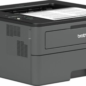 Brother - HL-L2370DW Wireless Black-and-White Refresh Subscription Eligible Laser Printer - Gray