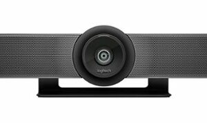 Logitech - MeetUp 4K Ultra HD Video Conferencing Camera for Small Conference Rooms - Black