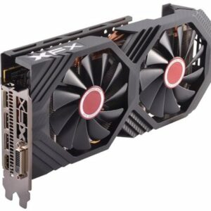 XFX - AMD Radeon RX 580 GTS XXX Edition 8GB GDDR5 PCI Express 3.0 Graphics Card - Black