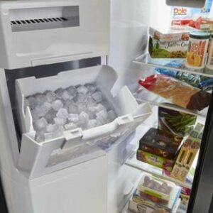 Whirlpool - 20.6 Cu. Ft. Side-by-Side Counter-Depth Refrigerator - Stainless Steel