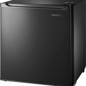 Insignia™ - 1.7 Cu. Ft. Mini Fridge - Black