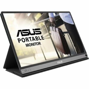 ASUS - ZenScreen-, 15.6”FHD- Portable Monitor- Panel Type  IPS- Brightness(Max) : 220 cd/㎡ - Black