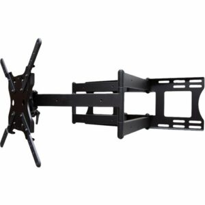 SunBriteTV - Outdoor Tilting TV Wall Mount for Most 37" - 80" TVs - Extends 30.7" - Powder coated black