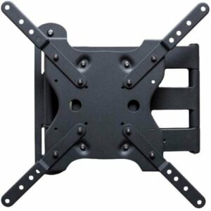 SunBriteTV - Outdoor Tilting TV Wall Mount for Most 43" - 65" TVs - Extends 24.4" - Powder coated black