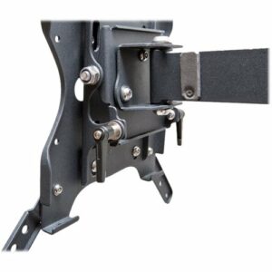 SunBriteTV - Outdoor Tilting TV Wall Mount for Most 43" - 65" TVs - Extends 24.4" - Powder coated black