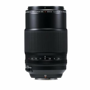 Fujifilm - XF 80mm f/2.8 R LM OIS WR Macro Optical Macro Lens - Black