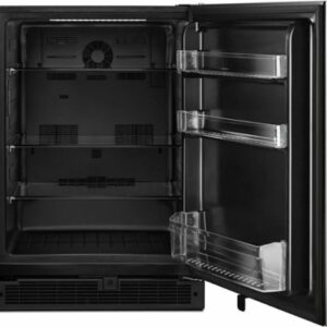 Whirlpool - 5.1 Cu. Ft. Built-In Mini Fridge - Stainless Steel