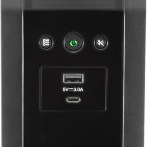 APC - Back-UPS Pro BN 1350VA, 10 Outlets, 2 USB Charging Ports, AVR, LCD Interface - Black