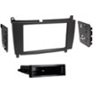 Metra - Dash Kit for Select 2005-2010 Mercedes-Benz CLK DIN DDIN - Black