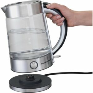 Hamilton Beach - 1.7L Electric Kettle - Stainless Steel