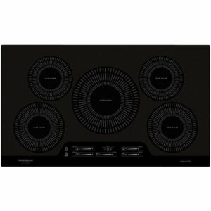 Frigidaire - Gallery 36" Electric Induction Cooktop - Black