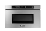 Dacor - 24" 1.2 Cu. Ft. Built-In Microwave Drawer with Multi-Sequence Cooking and Smart Moisture Sensor - Silver Stainless Steel