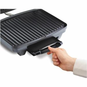 Hamilton Beach - Panini Press Electric Grill - Stainless Steel