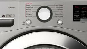 LG - 4.5 Cu. Ft. High-Efficiency Stackable Smart Front Load Washer with Steam and 6Motion Technology - Graphite Steel