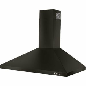 Whirlpool - 30" Convertible Range Hood - Black Stainless Steel