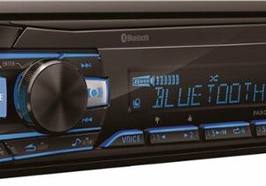 Alpine - Bluetooth Digital Media (DM) Receiver with Pandora Music Compatibility - Black