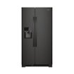 Whirlpool - 24.6 Cu. Ft. Side-by-Side Refrigerator - Black