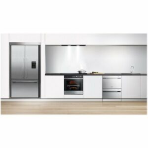 Fisher & Paykel - ActiveSmart 20.1 Cu. Ft. French Door Counter-Depth Refrigerator - Stainless Steel