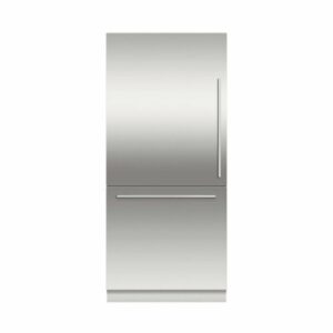 Fisher & Paykel - ActiveSmart 16.8 Cu. Ft. Bottom-Freezer Built-In Refrigerator - White