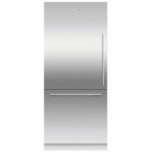 Fisher & Paykel - ActiveSmart 16.8 Cu. Ft. Bottom-Freezer Built-In Refrigerator - White