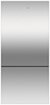 Fisher & Paykel - ActiveSmart 17.5 Cu. Ft. Bottom-Freezer Counter-Depth Refrigerator - Stainless Steel