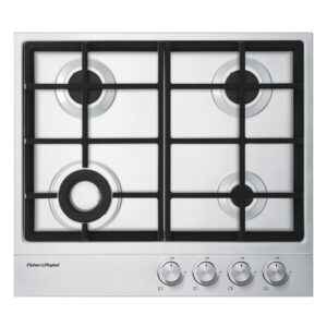 Fisher & Paykel - 23.6" Gas Cooktop - Stainless Steel