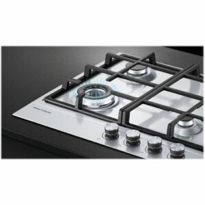 Fisher & Paykel - 23.6" Gas Cooktop - Stainless Steel