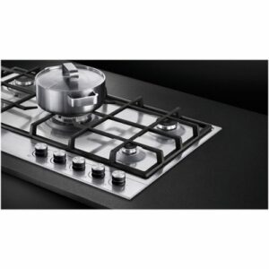 Fisher & Paykel - 35.4" Gas Cooktop - Stainless Steel