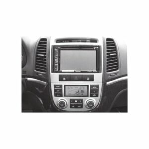 Metra - Dash Kit for Select 2007-2012 Hyundai Santa DIN DDIN - Black