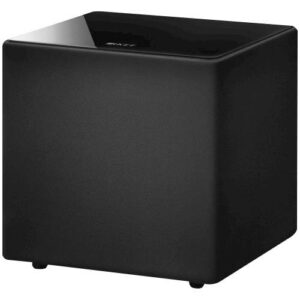 KEF - Kube 8" 300W Powered Subwoofer - Black