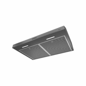 Broan - Glacier 30" Convertible Range Hood - Black Stainless Steel