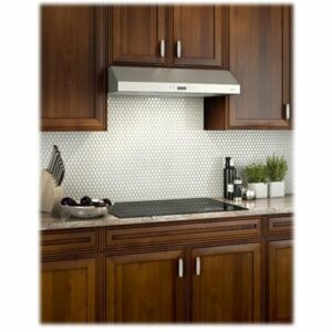 Broan - Glacier 42" Convertible Range Hood - Stainless Steel