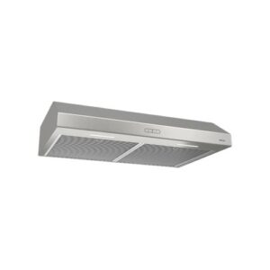 Broan - Glacier 42" Convertible Range Hood - Stainless Steel