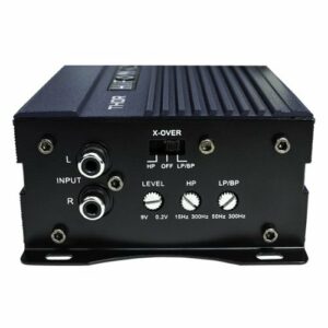 Hifonics - Thor 500W Class D Digital 2-Channel MOSFET Amplifier with Variable Crossovers - Black