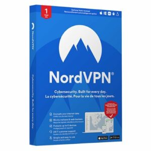 NordVPN - VPN Software (1-Year Subscription) - Android, Mac OS, Windows, Apple iOS