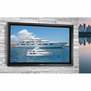 Apollo Enclosures - Outdoor TV Enclosure for 70" -75" Slimline LED/LCD TVs - Black