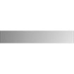 Fisher & Paykel - 6" Vent Duct Cover for Select 36" Professional Range Hoods - Stainless Steel