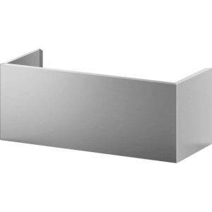 Fisher & Paykel - 12" Vent Duct Cover for Select 30" Professional Range Hoods - Stainless Steel