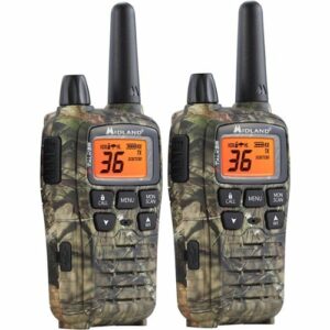 Midland - X-Talker 38-Mile, 36-Channel FRS 2-Way Radios (Pair) - Camo Pattern