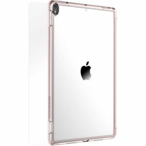 SaharaCase - Clear Case with Glass Screen Protector for Apple® iPad® Pro 10.5" and iPad® Air 10.5" (2019) - Clear Rose Gold