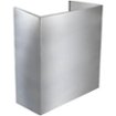 Broan - Extended Depth Flue Cover for Select Range Hoods - Stainless Steel