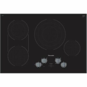 Thermador - Masterpiece Series 30" Built-In Electric Cooktop with 4 elements - Black