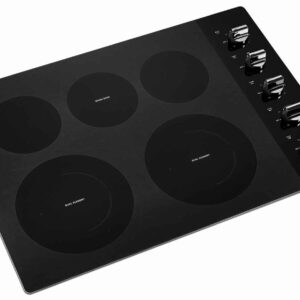 Whirlpool - 30" Electric Cooktop - Black