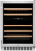 Dacor - 46-Bottle Built-In Dual Zone Wine Cooler, Handle Sold Separately - Stainless Steel/Glass