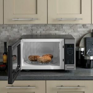 GE - 1.6 Cu. Ft. Microwave with Sensor Cooking - Stainless Steel