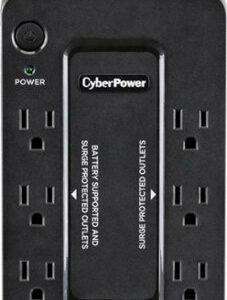 CyberPower - 450VA Battery Back-Up System - Black