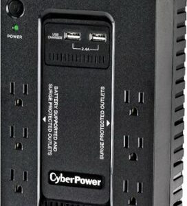 CyberPower - 650VA Battery Back-Up System - Black